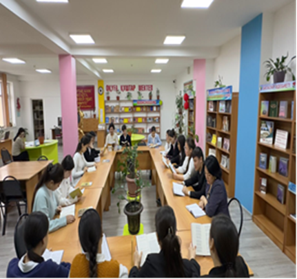 Кел, бірге оқиық 20минут кітап оқу"акциясы